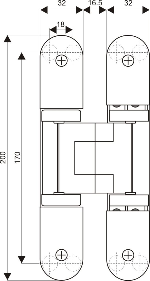 3D Concealed Hinges