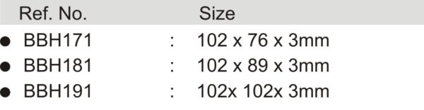 Two ball bearing - BBH Series