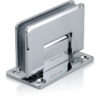 Wall to glass hinge - Bevelled corner