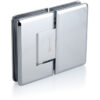 Glass to Glass 180 degree Hinge - Bevelled corner