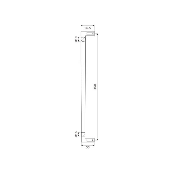 Blend Pull handle - E1-450