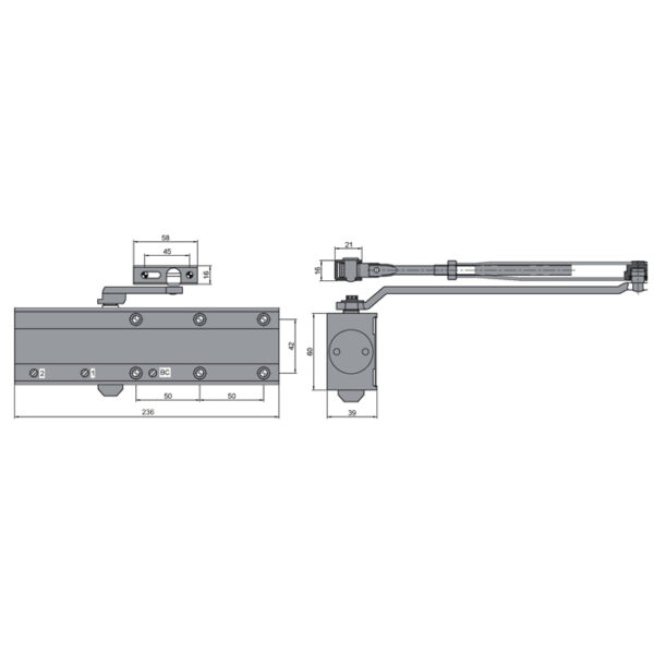 DC6025BC - Surface Mounted