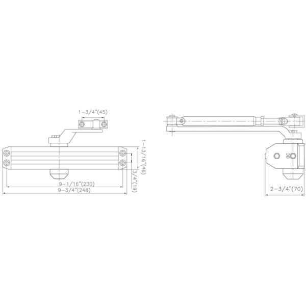 DC9016BC - Surface Mounted