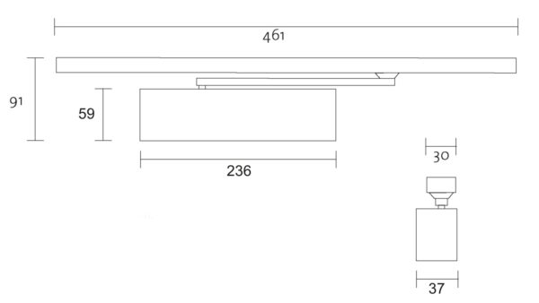 DC9024 - Surface mounted