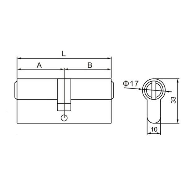 6 Pin High Security Cylinders