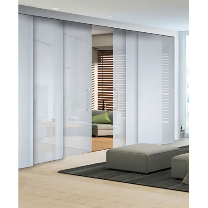 EA-SPT90 - Sincro progressive telescopic sliding for Glass door