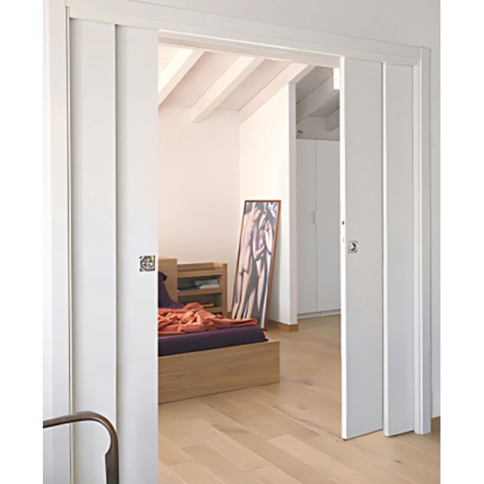 EA-SPT90 - Sincro progressive telescopic sliding for timber door