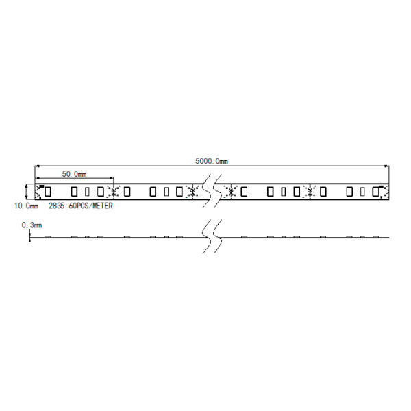 EAFS25-60 - 10mm LED Strip light