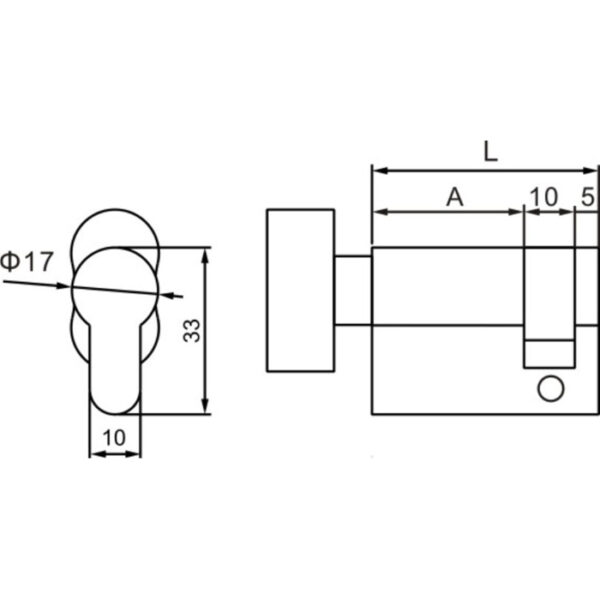 Euro Single Thumbturn Cylinder