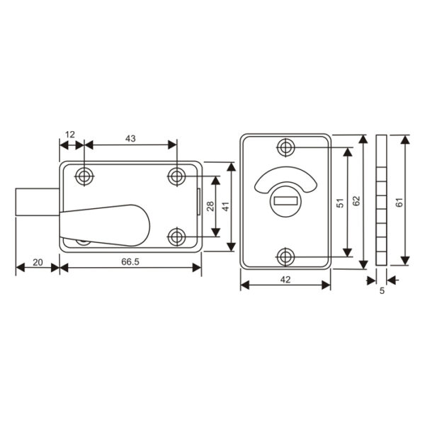 Stainless Steel Indicator Bolt