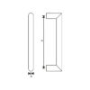 Mitred Pull handle - PHS200