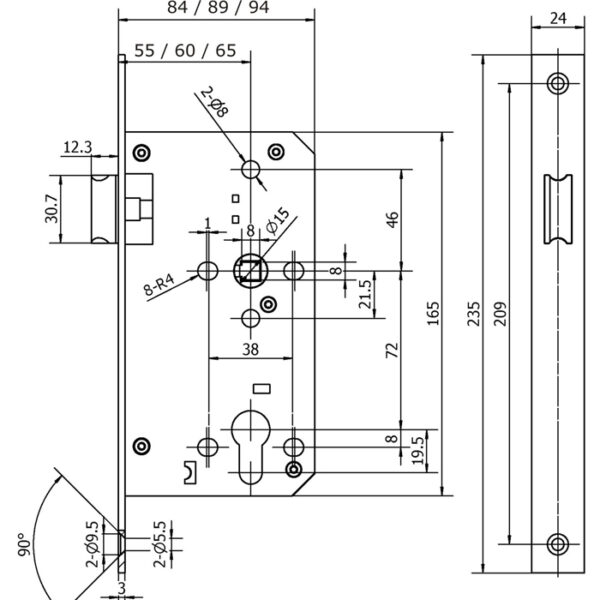 DIN Latch