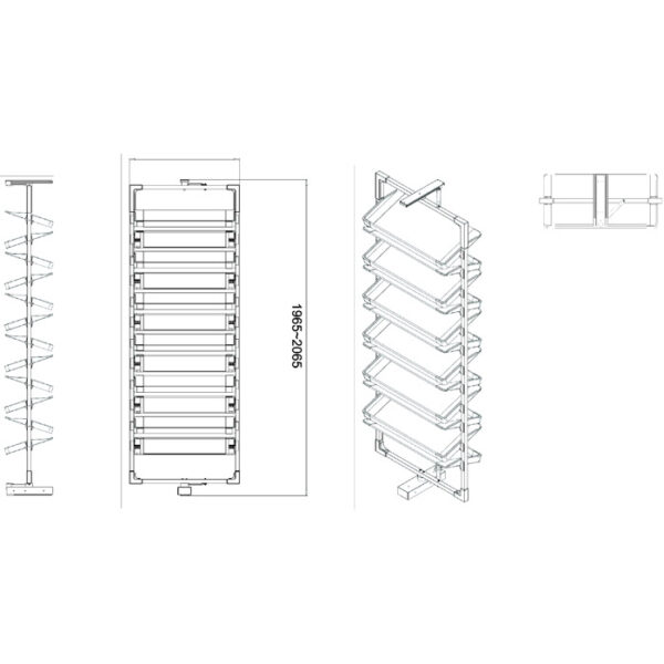 Rotating Shoe rack