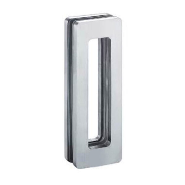 Hollow Square Flush Pull for Glass