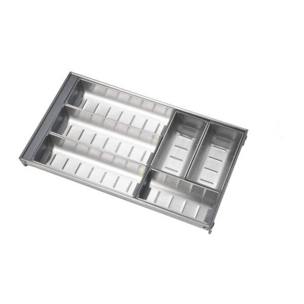 Steel cutlery divider