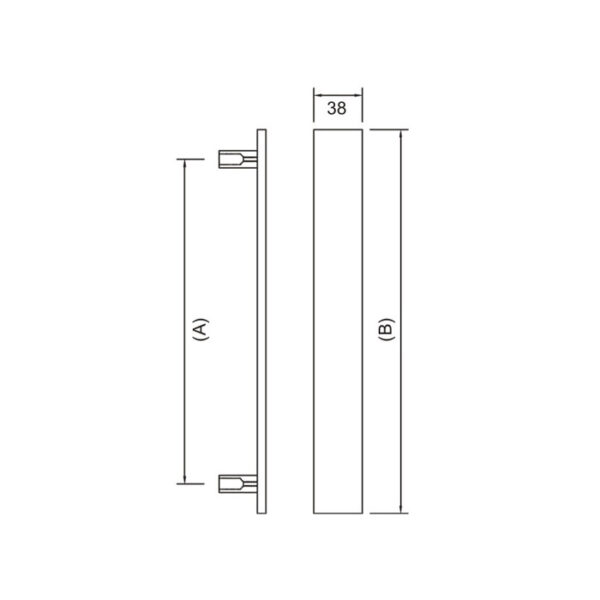 Side Grooves Pull handle