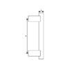 Square T pull handle - PHS800