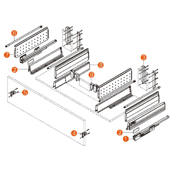 Smart undersink drawer