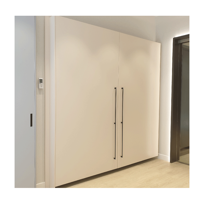 WS803 : Inline/Flush wardrobe sliding