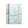 Square towel bar with Knob