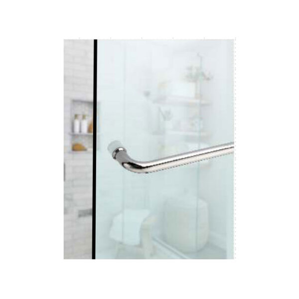 Round towel bar with Knob