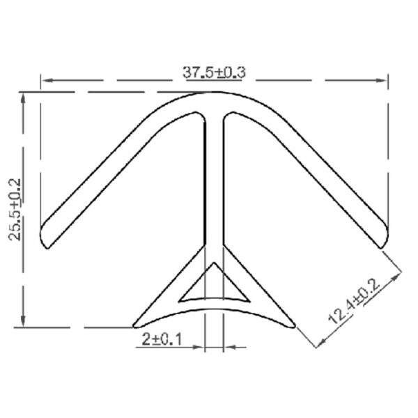 90 degree PVC Corner
