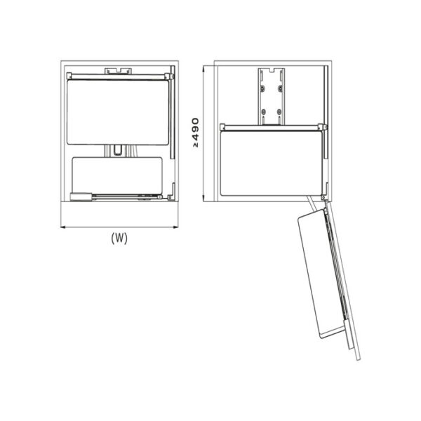 Multi Layer Pantry Pull-Out