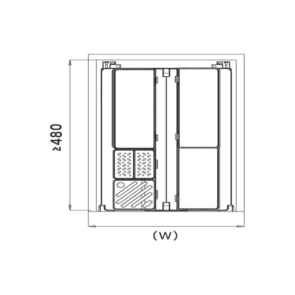 Multi Organizer Pull-Out