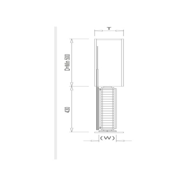 Narrow Spice Pull-Out