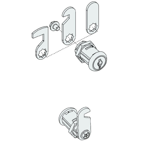 Cam Lock 90 Degree