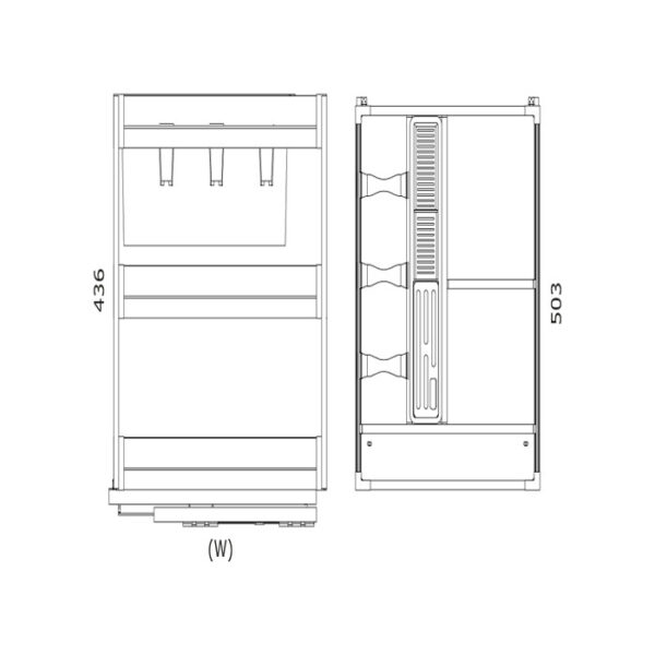 Multi Organizer Pull-Out