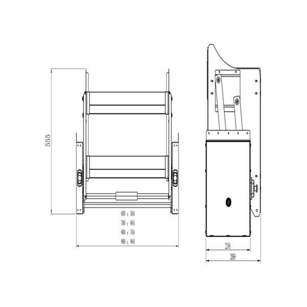 Double Layer Overhead Pull-Down