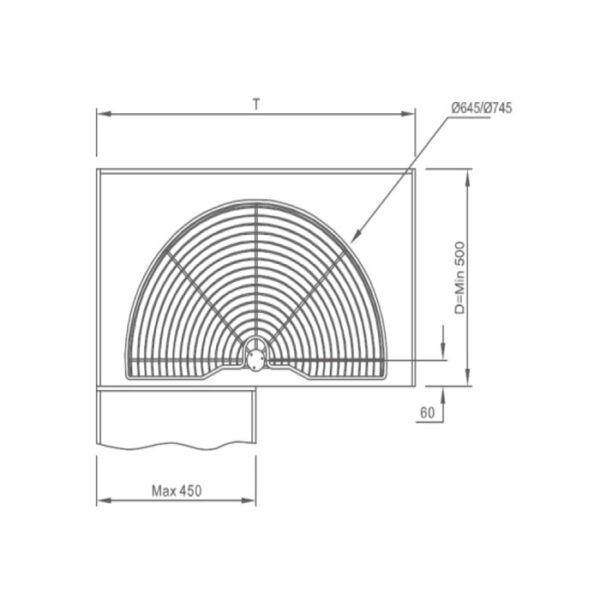 Revolving Corner Unit